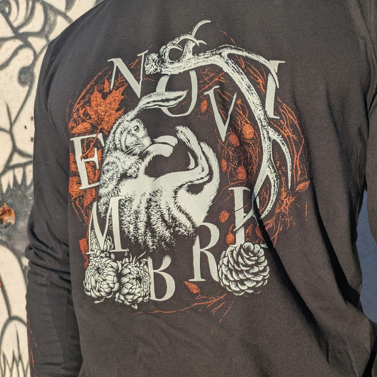 Camiseta longsleeve negra