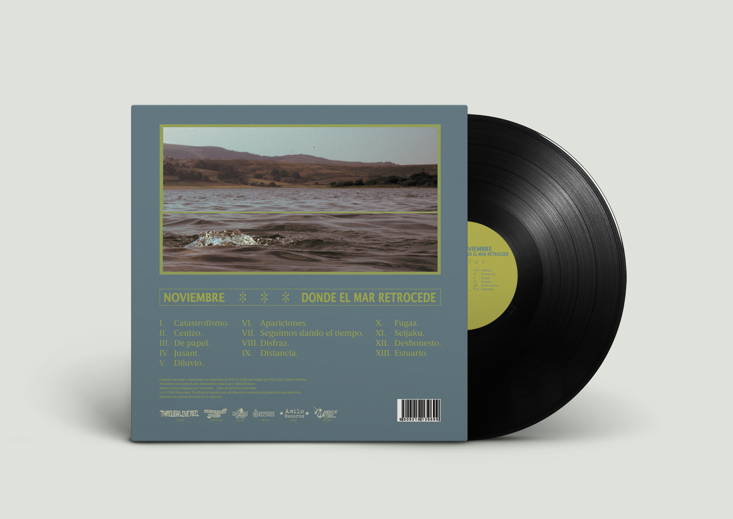 Donde El Mar Retrocede LP Vinilo 12" (Edición Limitada) - Imagen 2