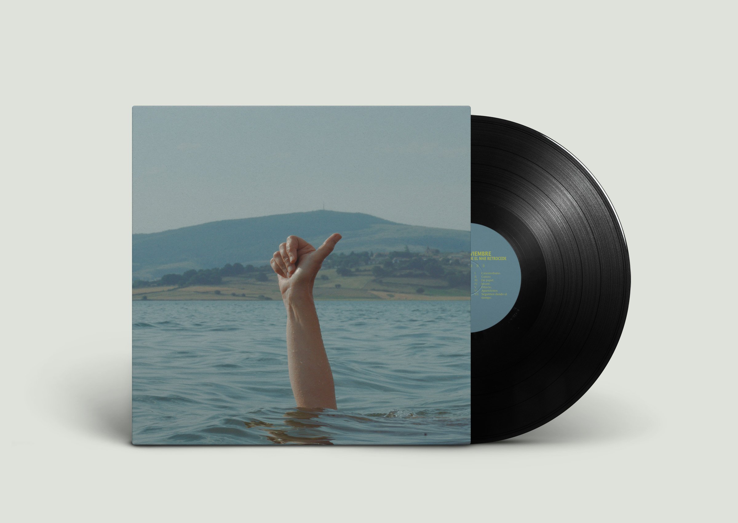 Donde El Mar Retrocede LP Vinilo 12" (Edición Limitada)